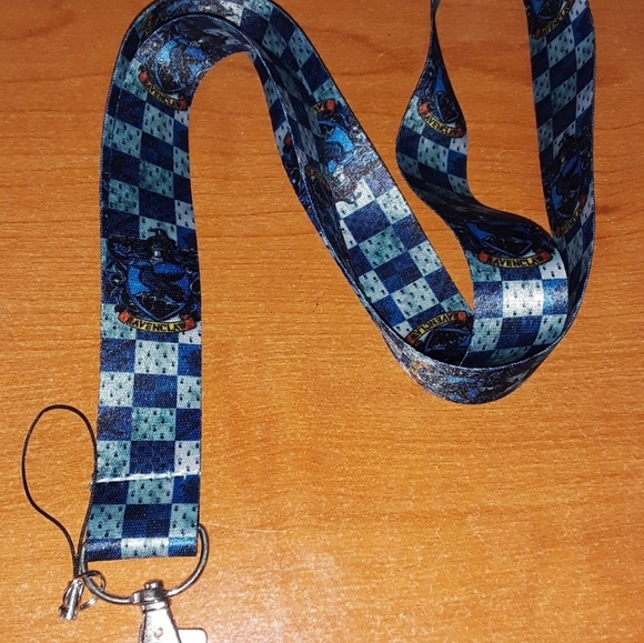 JK Rowling Harry Potter Ravenclaw Logo Lanyard - Picture 1 of 7